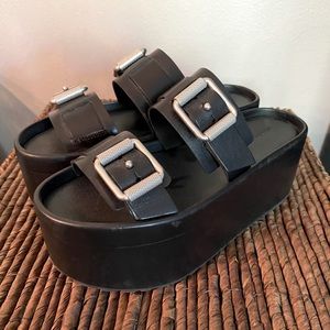 All Saints platform sandal